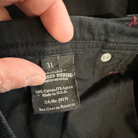 James Jeans Black Bootcut Size 31 - Picture 3 of 10